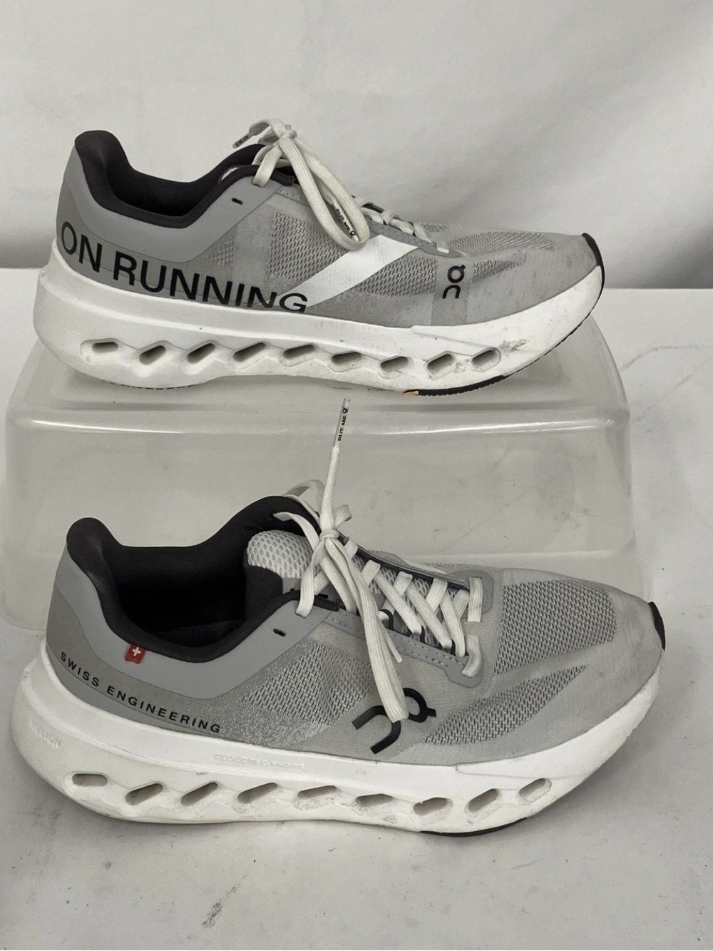 On Running Cloudsurfer Next Women’s Running Shoes - Glacier White